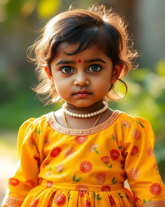Mustard Bloom Kurti